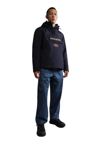 Napapıjrı Napapijri K Rainforest Next P Unisex Çocuk Mavi Outdoor Ceketi 22409 Lacivert