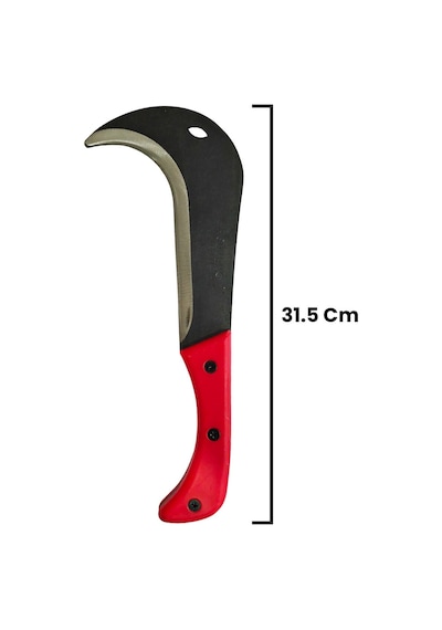 Ergüven Tahra Plastik Saplı Dövme Çelik 31.5 Cm
