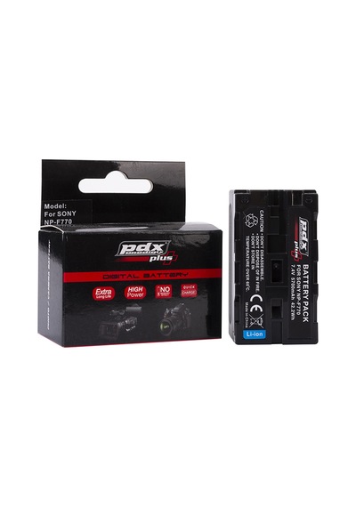Pdx Sony Np F770 Batarya Pil 5700Mah Mc1500.Mc2000.Mc2500