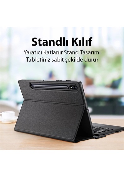 Dux Ducis Sm Galaxy Uyumlu Tab S8/s7 Bluetooth Klavye Touchpad Kılıf X700-x706-t870-t875-t876b- 5775
