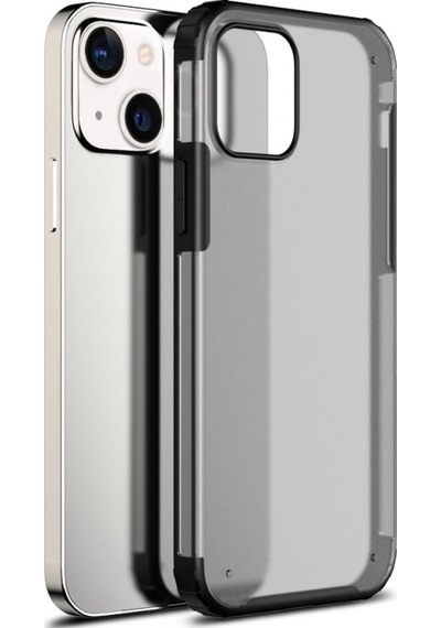 Apple Uyumlu  iPhone 13 Kilif Armor Shield Zirhli Koruma Silikon Kapak 415485139