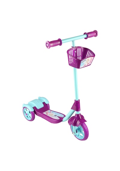 Mor Sepetli Frenli 3 Tekerlekli Scooter