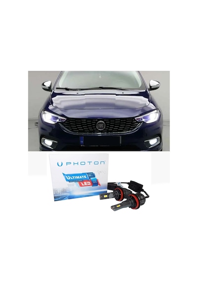 Fiat Egea Led Xenon Uzun Far Ampulü H15 Ultimate Yeni Seri Beyaz