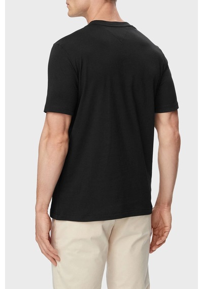 Tommy Hilfiger Logolu % 100 Pamuk Regular Fit Bisiklet Yaka T Shirt Erkek T Shirt Mw0mw43226 Bds Siyah Tommy Hilfiger Logolu % 100 Pamuk Regular Fit Bisiklet Yaka T Shirt Erkek T Shirt Mw0mw43226 Bds Siyah