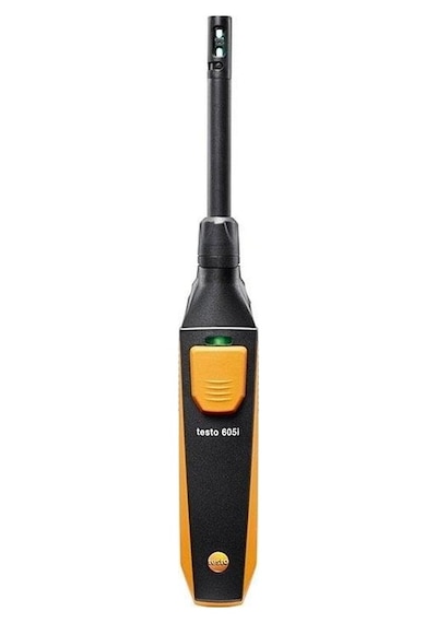 Testo 605i Akıllı Telefon İle Kullanılabilen Termo Higrometre Ekransız