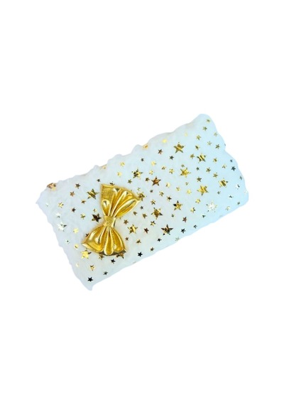 Peluş Kalemlik Tek Bölmeli Açık Krem , Astarlı 23x12 Cm Klm513 Beyaz