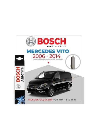 Mercedes Vito Muz Silecek Takımı 2006-2014 Bosch Aerotwin