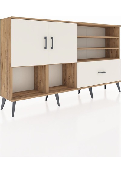 Arges Konsol 7 Raflı Tek Çekmeceli 2 Kapaklı 176x30x99 Çam-aytaşı Aytası - Atlas Çam Arges Konsol 7 Raflı Tek Çekmeceli 2 Kapaklı 176x30x99 Çam-aytaşı Aytası - Atlas Çam