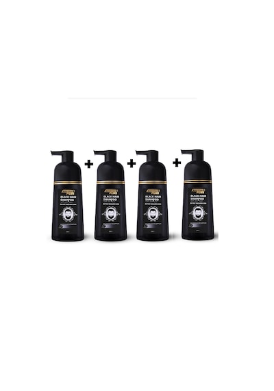 Softto Plus Black Saç Siyahlaştırıcı Şampuan 4 x 350 ML