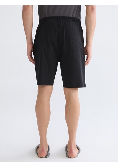 Lc Waikiki Lc Waıkıkı Siyah Standart Kalıp Erkek Pijama Alt Şort