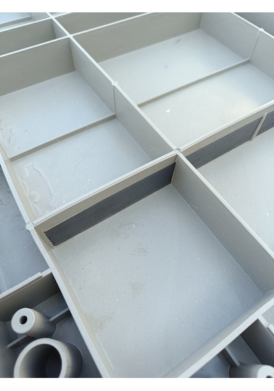 Evko Mobilya Rattan 90x90 Masa, Plastik Masa, Bahçe Balkon Teras Masası, Kare Masa, Dış Mekan Masası Cappuccino