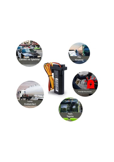 Araç Tır Minibüs Otobüs Tekne Motor Motosiklet Takip Sistemi 12v 24v Uzaktan Blokajlı Ip67 Su Geçirm