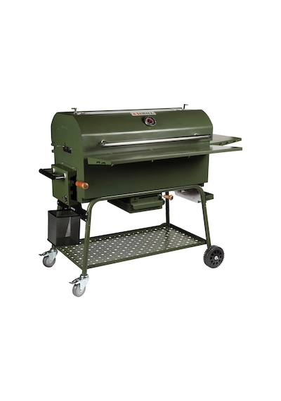 Igrıll Barbekü 1000 Mm Kömürlü Mangal Yeşil