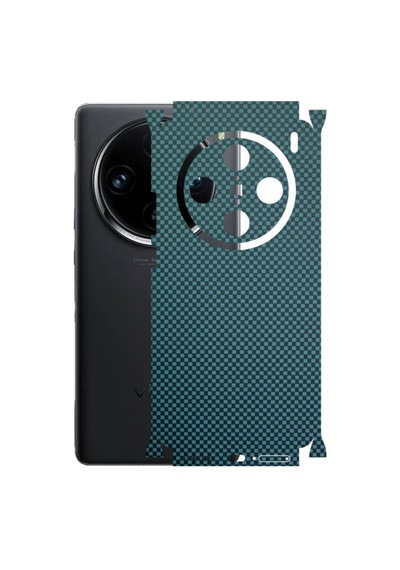 Kapps Vivo X100 Pro İle Uyumlu Fiber Serisi Premium Kaplama 360