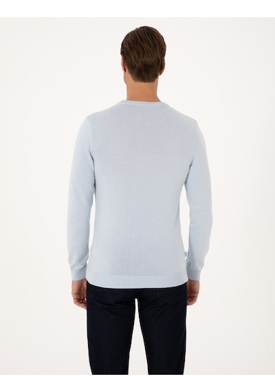 Pierre Cardin Erkek Açık Mavi Kazak /triko 50315509-vr003 Açık Mavi Pierre Cardin Erkek Açık Mavi Kazak /triko 50315509-vr003 Açık Mavi