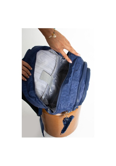 571 Collections Çanta Ultra Hafif Çok Cepli Su Geçirmez Sırt Çantası Unisex Laci Model: 571-1g Lacivert