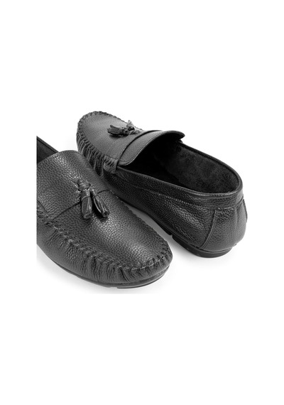 Noble Hakiki Deri Erkek Günlük Ayakkabı, Rok Loafer Ayakkabı
