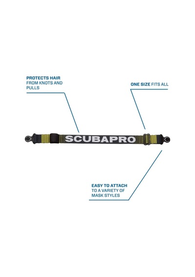 Scubapro Comfort Maske Kayışı Sarı Sarı