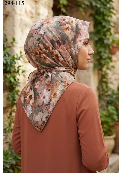 Shawl Secret Eşarp Shawl Secret Soft Pamuk Eşarp 294-115 Çok Renkli