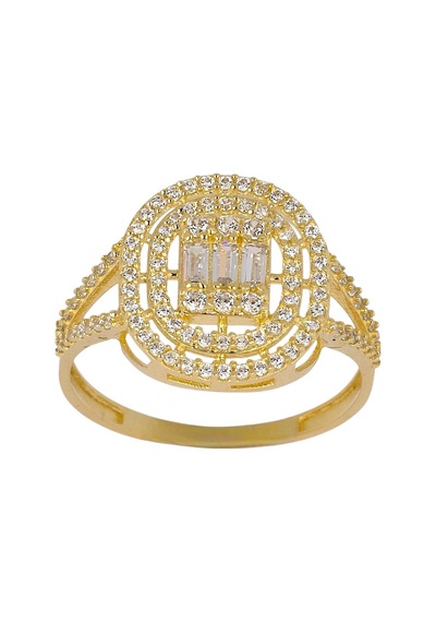 Cigold Tektaş Yüzük 14 Ayar Altın 2,19 Gr Oa-k21701028877