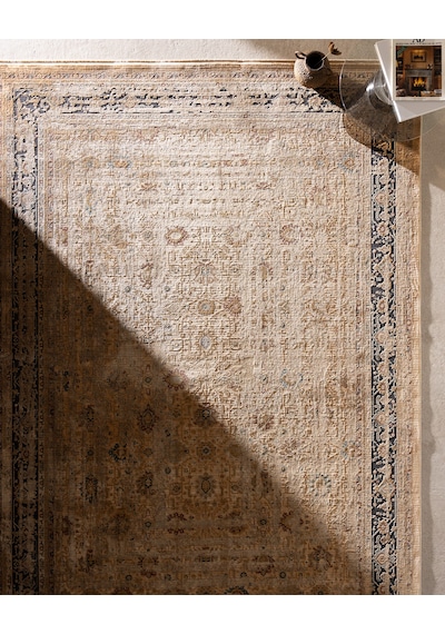 Madame Coco Chambery Halı - Bej - 200x300 Cm Ekru