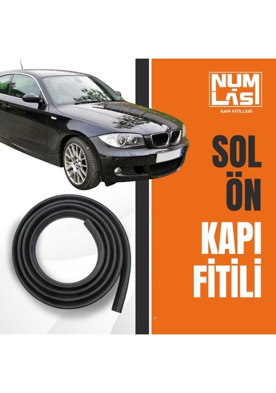 Bmw 1 Serisi E81 2007-2012 Kadifeli Sol Ön Kapı Fitili-a Kalite-numlas-nm5110