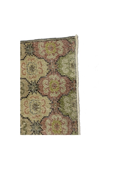 Bohem Stil Vintage Halı Özel Tasarım Renkli Anadolu Koleksiyonu Doğal Halı Çok Renkli