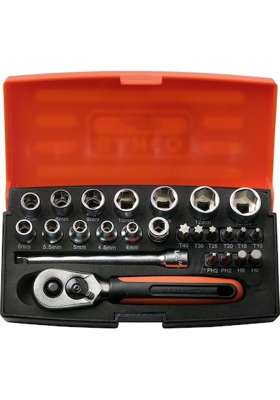 Bahco Sl25 1/4'' Karbüratör Lokma Takımı 25 Parça
