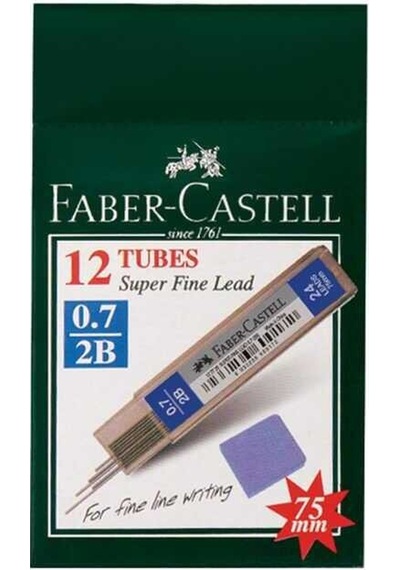 Faber Castell Super Fine Min 0.5 Mm 2b 75 Mm