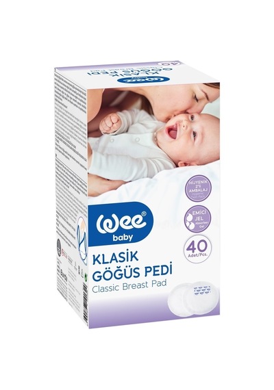 Wee Baby Klasik Göğüs Pedi (30+10 Lu) 160 Adet (4Pk*40)