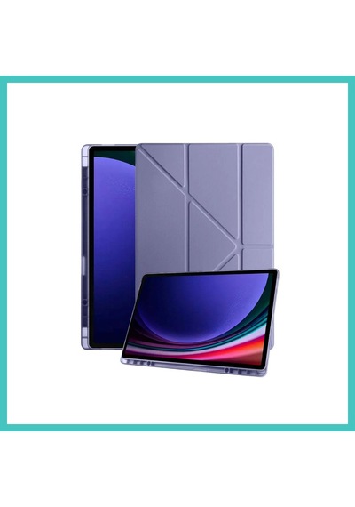 Ny Joy Galaxy Tab A11 Plus Kalemlikli Mars Tablet Kılıfı - Lavender Nyjoybz