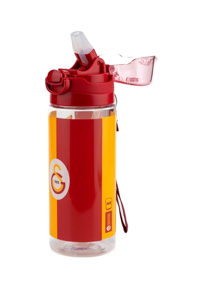 Nusrat Bilişim Galatasaray Plastik Matara 500 Ml Dayanıklı Yapı Ve Renkli Tasarım 25571 Çok Renkli