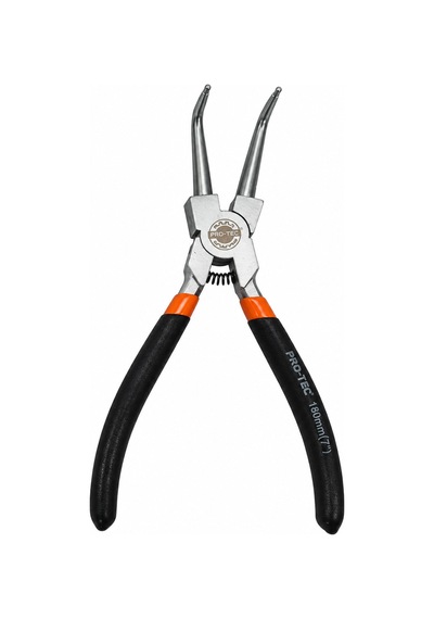 Protech 180 Mm Eğri Uçlu Segman Pensesi