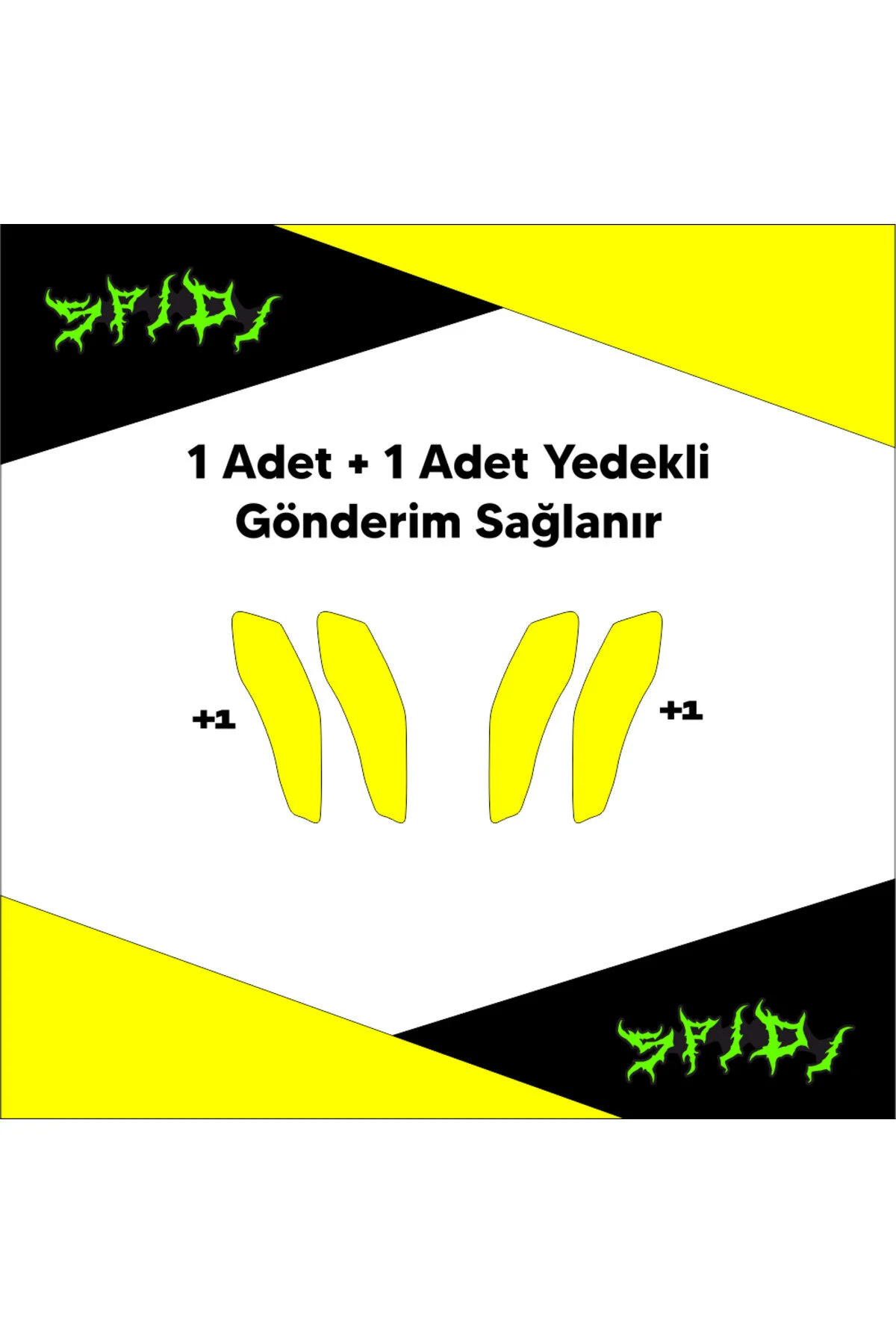 Mt-07sarı Far Sticker