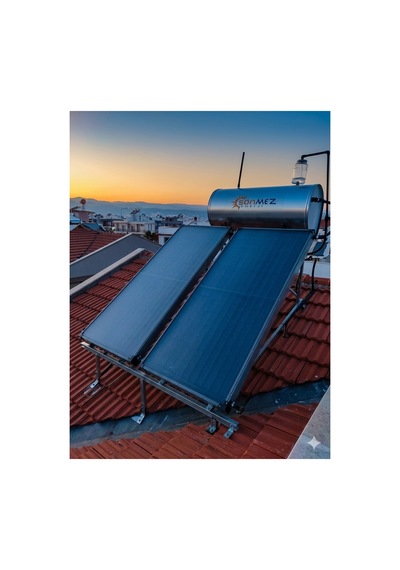 Solar Çift Panelli Güneş Enerjisi Su Isıtma Sistemi Kapalı Devre Basınçlı