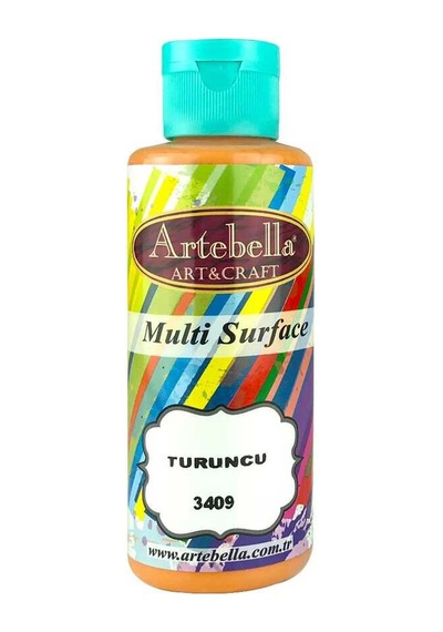 Artebella Multi Surface Boya Turuncu 130 ML