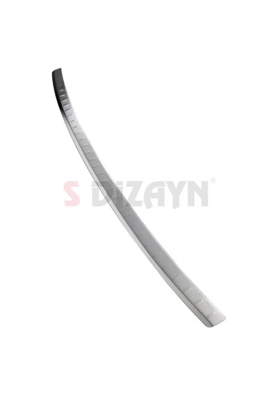 S-Dizayn  Audi Q7 Krom Arka Tampon Eşiği 2010-2015