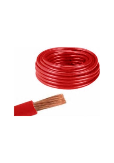 1x10 Akü Kablosu Kırmızı 1 Metre