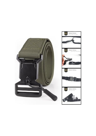 Evolite Multifast Magnet Tactical Kemer -haki Çok Renkli