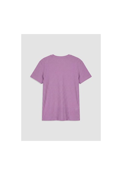 Lc Waikiki Alıta Cıty Farkıyla Lcw Kids Mor Oval Yaka Kız Çocuk Tişört Mor - 928163185 Mor