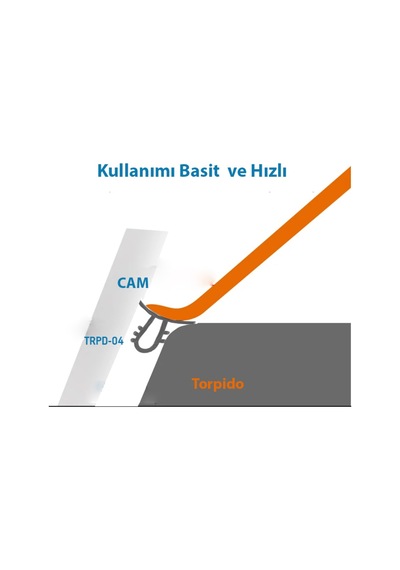 Araç Gögsü Ön Cam Arasi Düsme Engelleyici Trpd- 04 Kokusuz Fitil 360260628