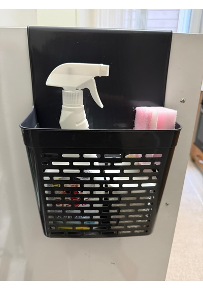 Askılı Çok Amaçlı Dolap İçi Düzenleyici Sepet Plastik Siyah Tr Diğer