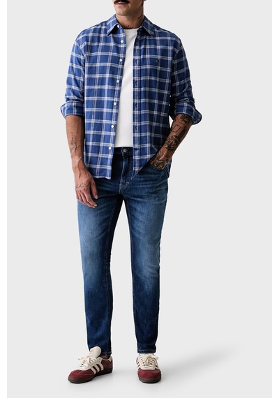 Tommy Jeans Pamuklu Slim Fit Normal Bel Dar Paça Jean Erkek Kot Pantolon Dm0dm23395 1ab Açık Mavi Tommy Jeans Pamuklu Slim Fit Normal Bel Dar Paça Jean Erkek Kot Pantolon Dm0dm23395 1ab Açık Mavi