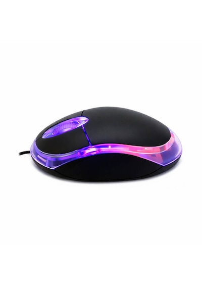 10 Adet - Koodmax Usb Optik Mouse Maus - Işıklı - Km-6809 10 Adet