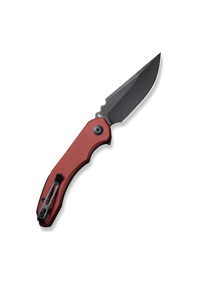 Civivi Bluetick Burgundy G10 Handle Black Stonewashed 14c28n Blade Blade Kamp Çakı Bordo