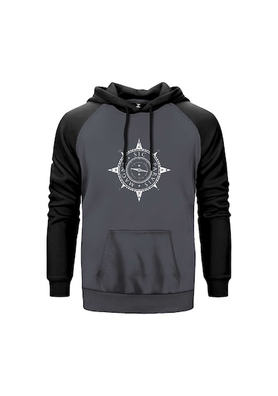 Uncharted 4 Adventure Gri Renk Reglan Kol Sweatshirt Gri