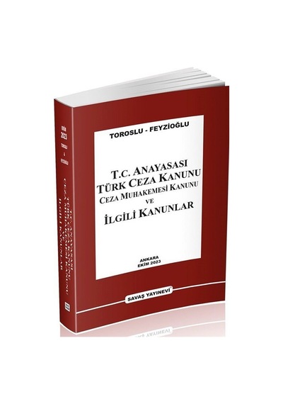T.c. Anayasası Türk Ceza Kanunu Ceza Muhakemesi Kanunu Ve İlgi...