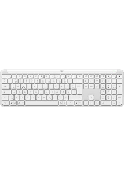 Logitech K950 Signature Slim İngilizce Beyaz Klavye