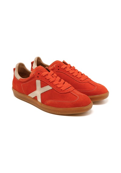 Sneaker Günlük Kadın Rc-25y-088-m-vade John May Oranj Süet-bej Cilt Oranj Süet-bej Cilt Turuncu - Bej