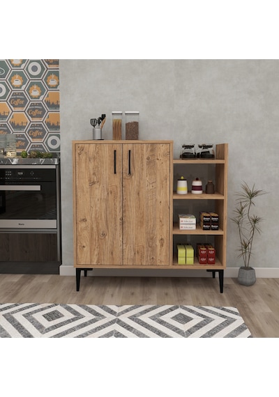 Arnetti Mutfak Banyo Dolabı Leskar Çok Amaçlı Dolap, Atlantik Çam Arnetti Mutfak Banyo Dolabı Leskar Çok Amaçlı Dolap, Atlantik Çam